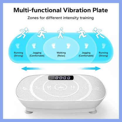 🎉Hot Deal! Vibrating Plate for Fast Slimming + FREE Massage Gun!