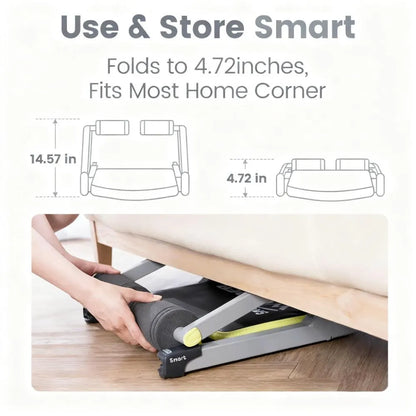 Smart Ab Trainer for Home Gym, Core Workout Machine for Stomach & Abs