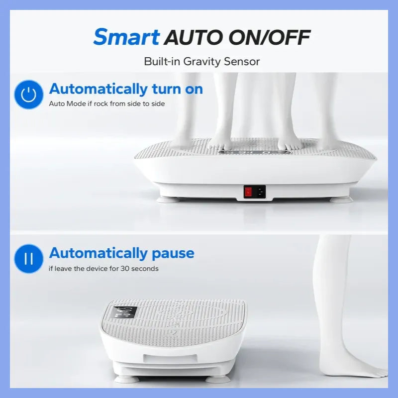 🎉Hot Deal! Vibrating Plate for Fast Slimming + FREE Massage Gun!