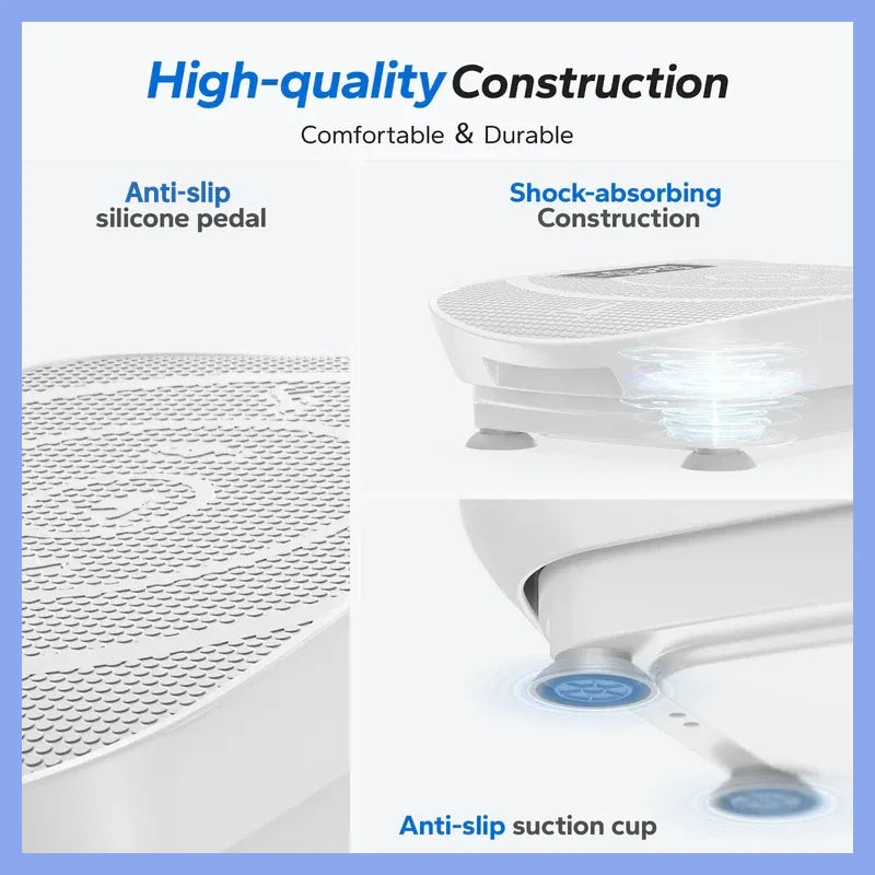 🎉Hot Deal! Vibrating Plate for Fast Slimming + FREE Massage Gun!