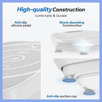 🎉Hot Deal! Vibrating Plate for Fast Slimming + FREE Massage Gun!